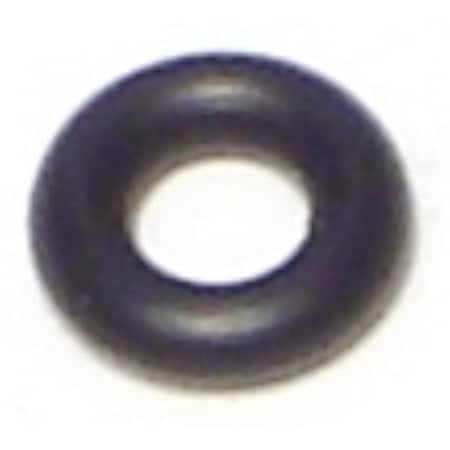 Midwest Fastener 1/8" x 1/4" x 1/16" Rubber O-Rings 15PK 64782